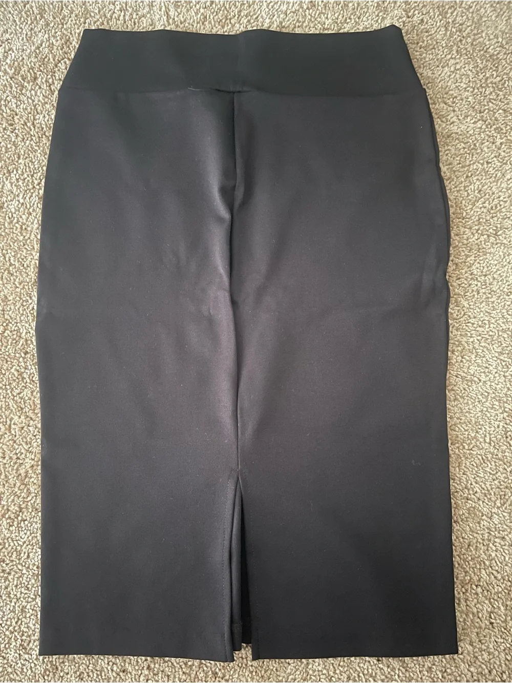(2pk) Women’s Classic Solid Black Pencil Skirts Bundle